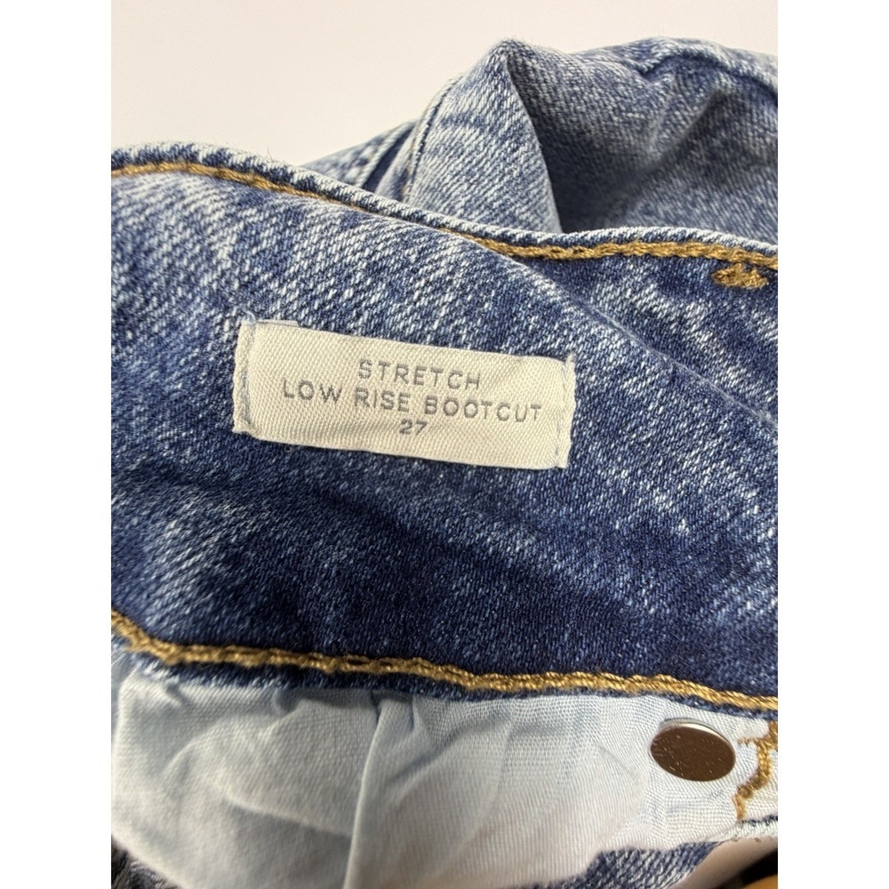 PacSun Low Rise Bootcut Jeans Womens Size 27 Stretch Medium Wash Denim - Picture 6 of 11